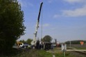 Schwerer VU LKW Zug Bergheim Kenten Koelnerstr P448